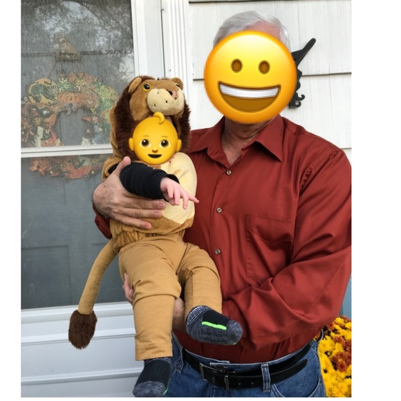 Spirit Halloween Infant Lion Costume - Picture 2 of 2